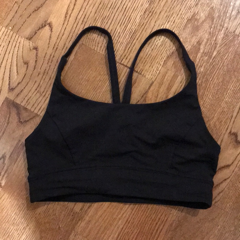 Lululemon Black Sports Bra size 6